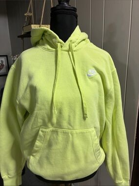 Nike Men's Neon Lime Pullover Hoodie